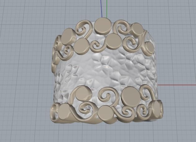 Ring nugget Model 3088 3D print model_2