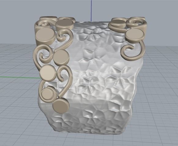 Ring nugget Model 3088 3D print model_4