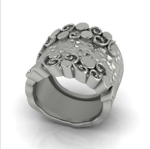 Ring nugget Model 3088 3D print model_1