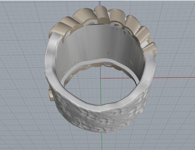 Ring nugget Model 3088 3D print model_5