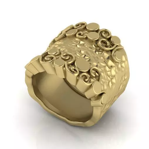 Ring nugget Model 3088 3D print model_0
