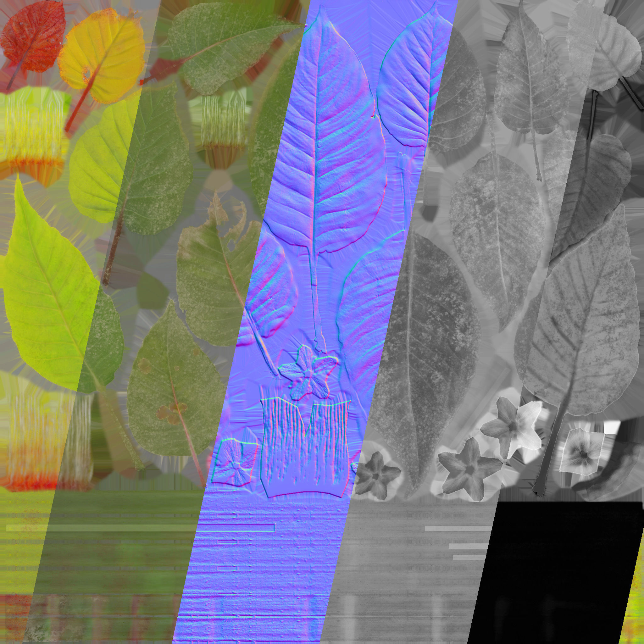 Red Polygonum VFX Grace Low-poly 3D model_13