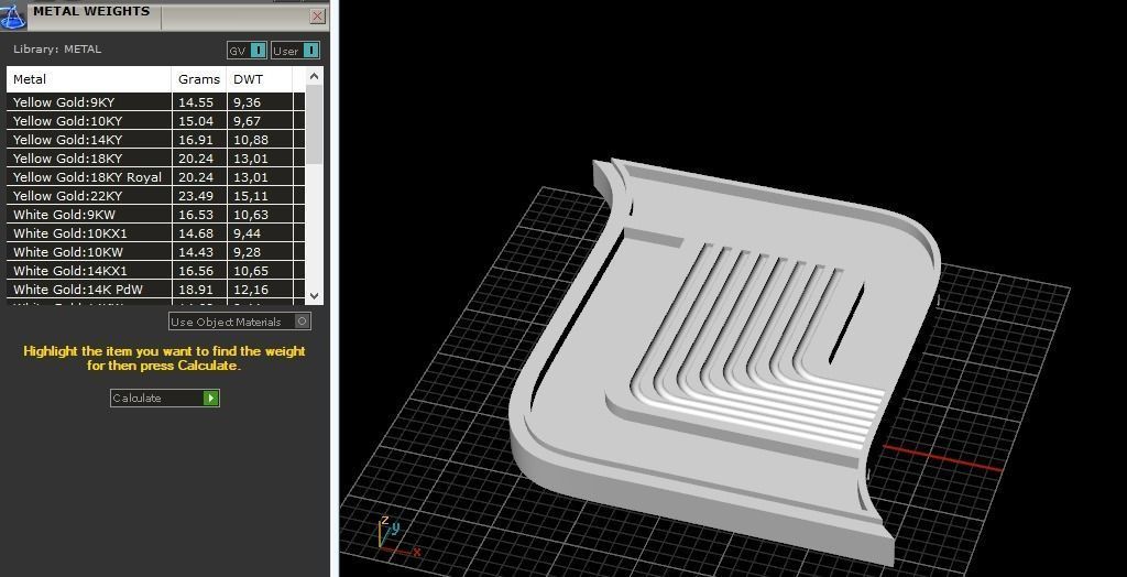 Bracelet link Model 3086 3D print model_8