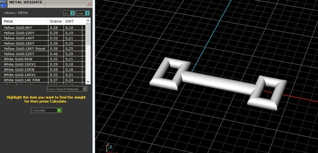 Bracelet link Model 3086 3D print model_9