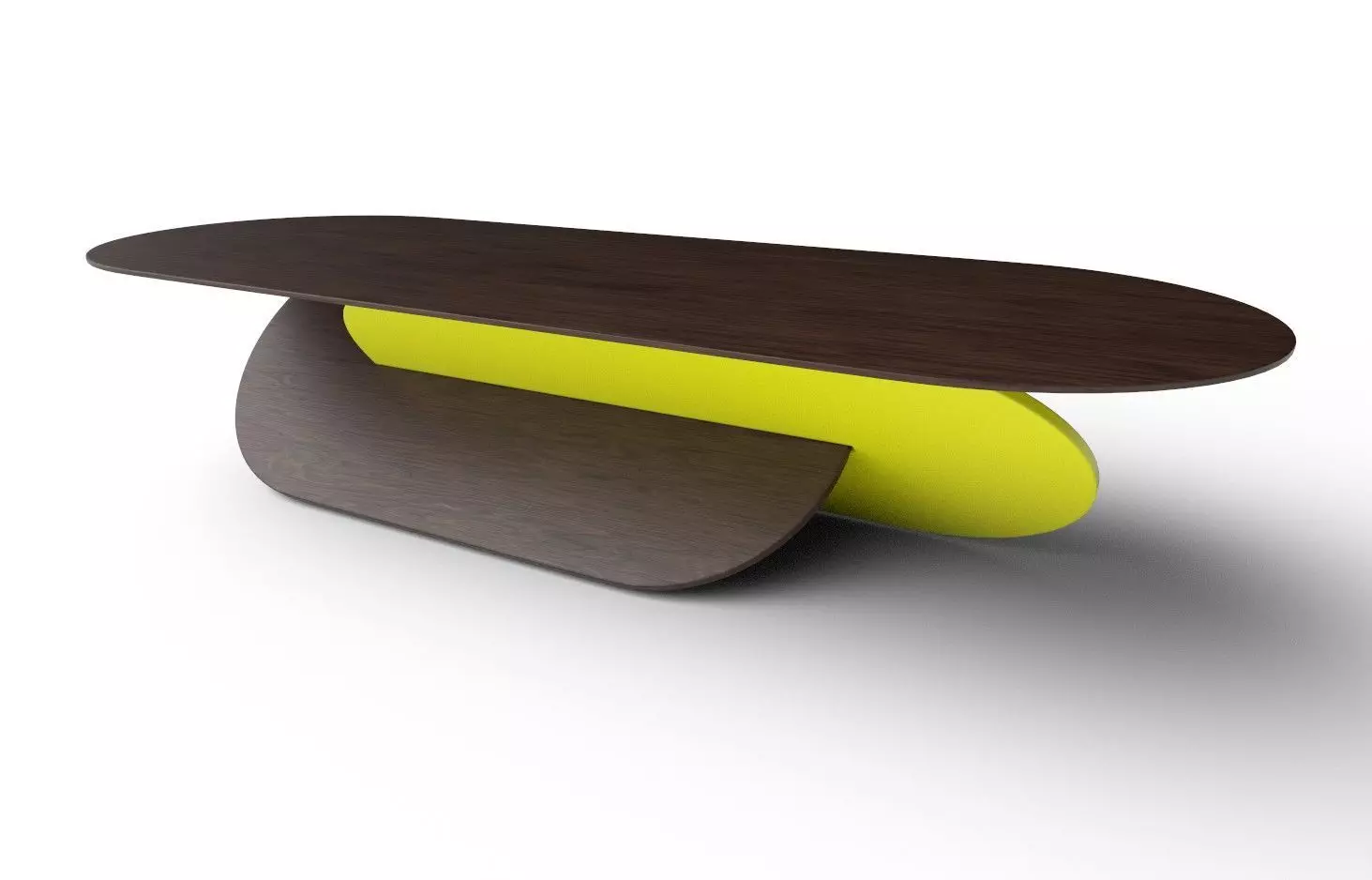 Coffee Table 08 Low-poly 3D model_0