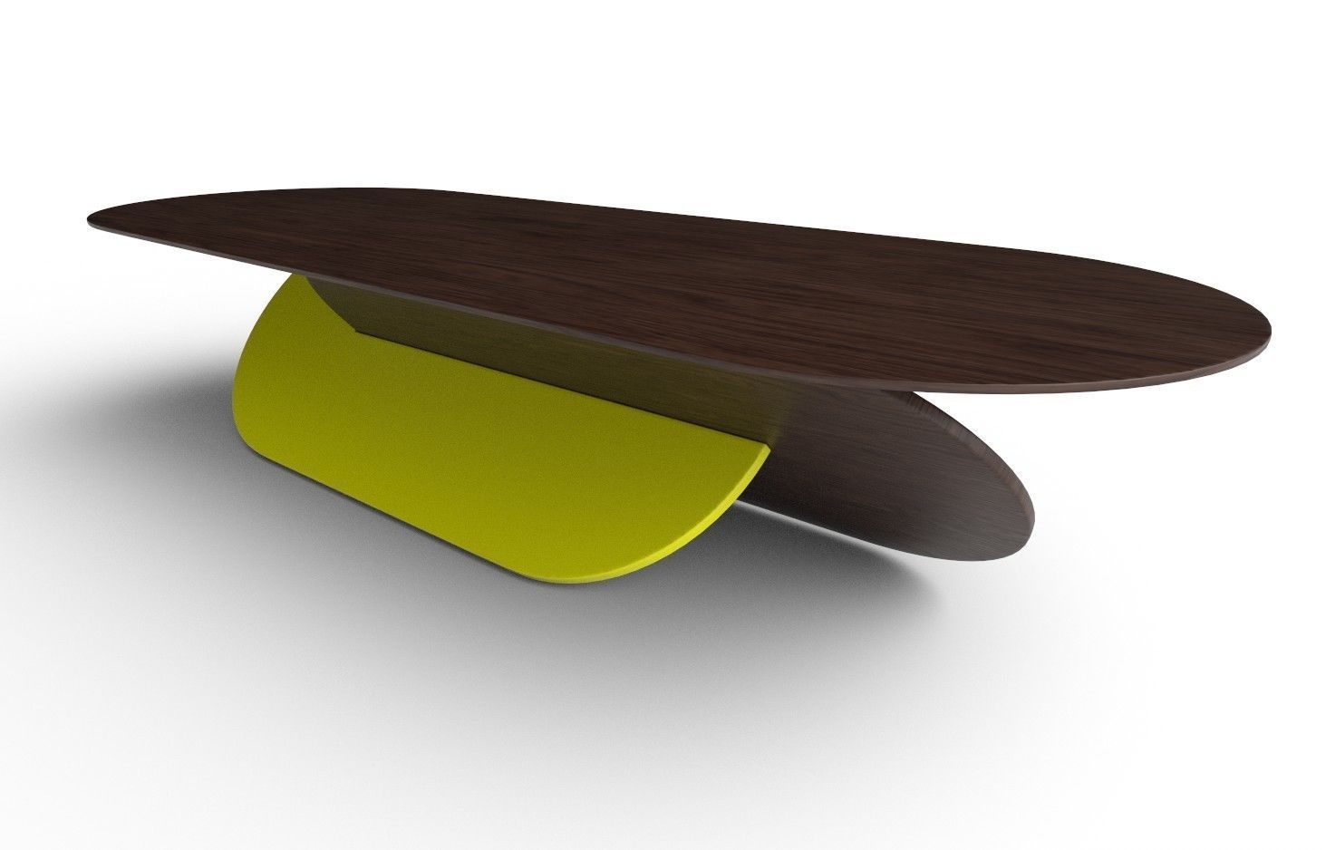 Coffee Table 08 Low-poly 3D model_4
