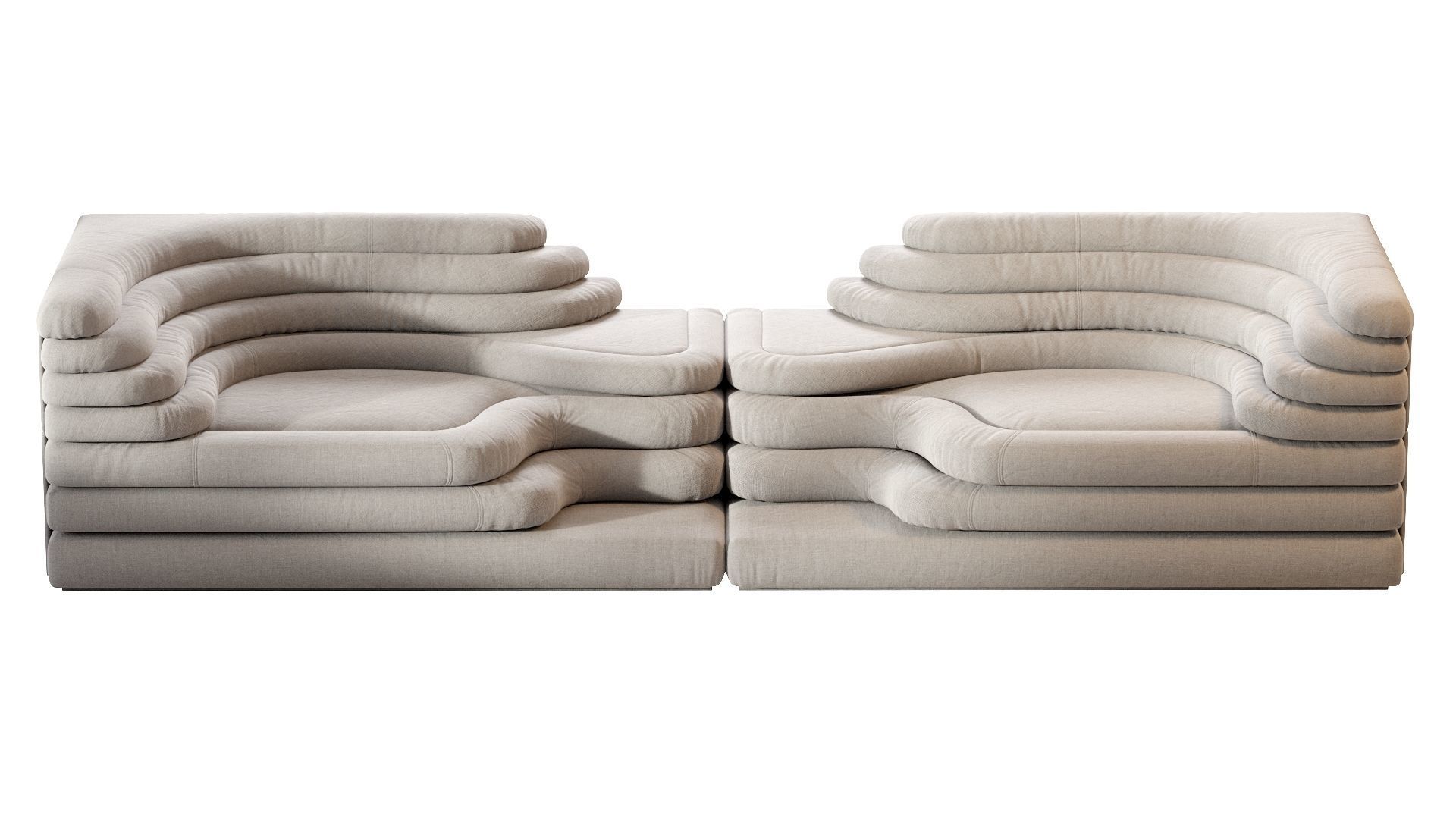 DS 1025 TERRAZZA LOUNGE 3D model_2