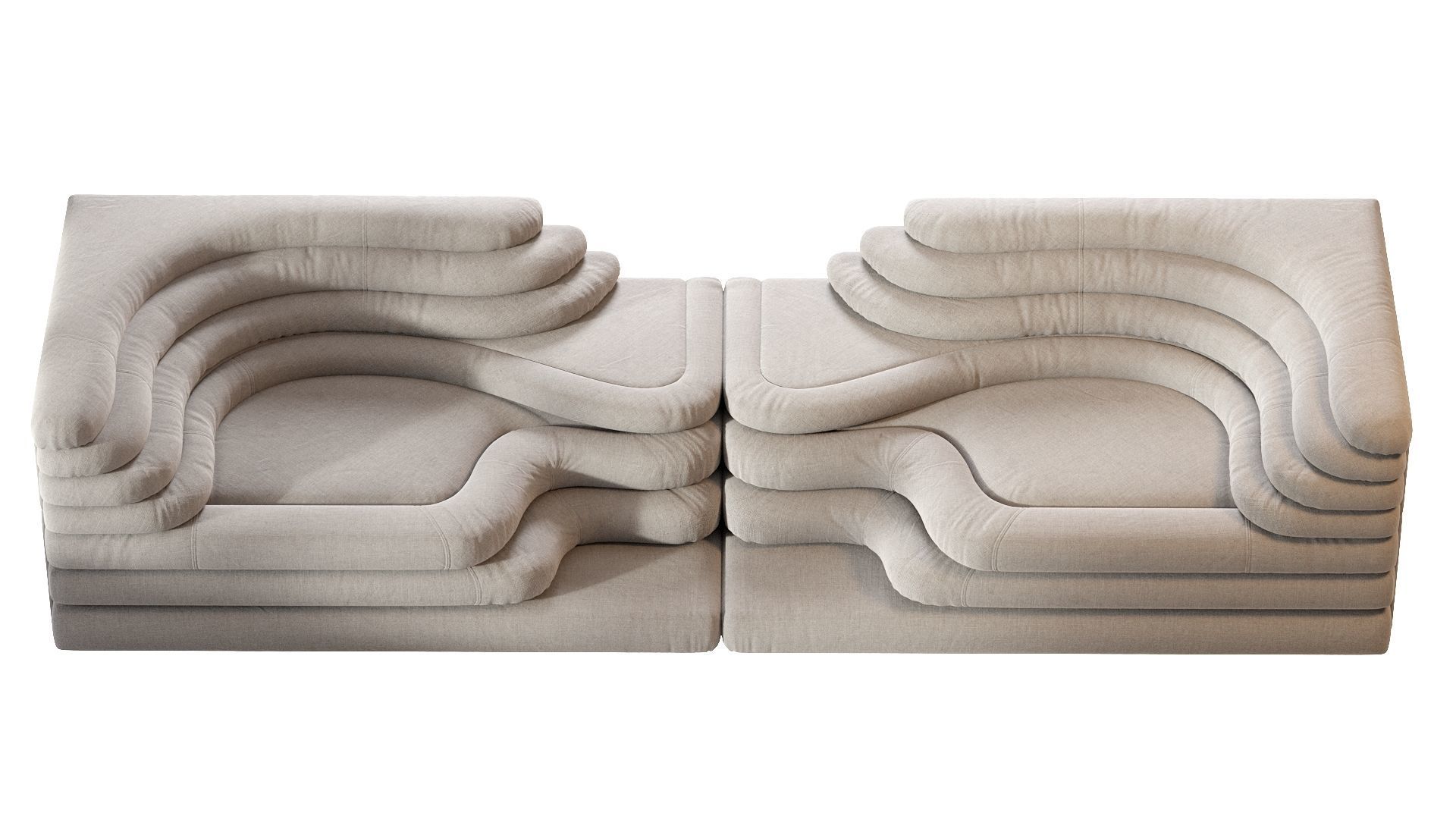 DS 1025 TERRAZZA LOUNGE 3D model_5