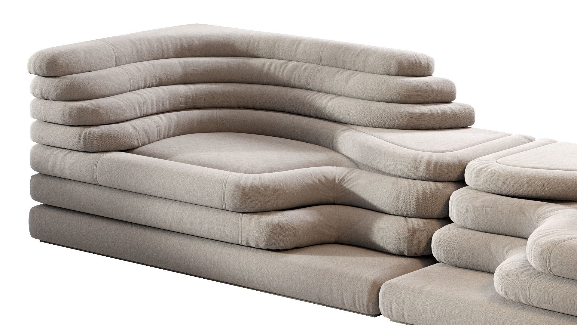 DS 1025 TERRAZZA LOUNGE 3D model_4