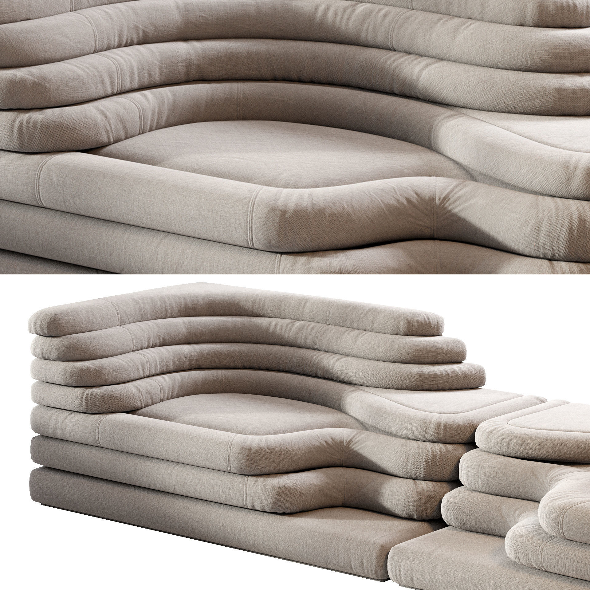 DS 1025 TERRAZZA LOUNGE 3D model_10