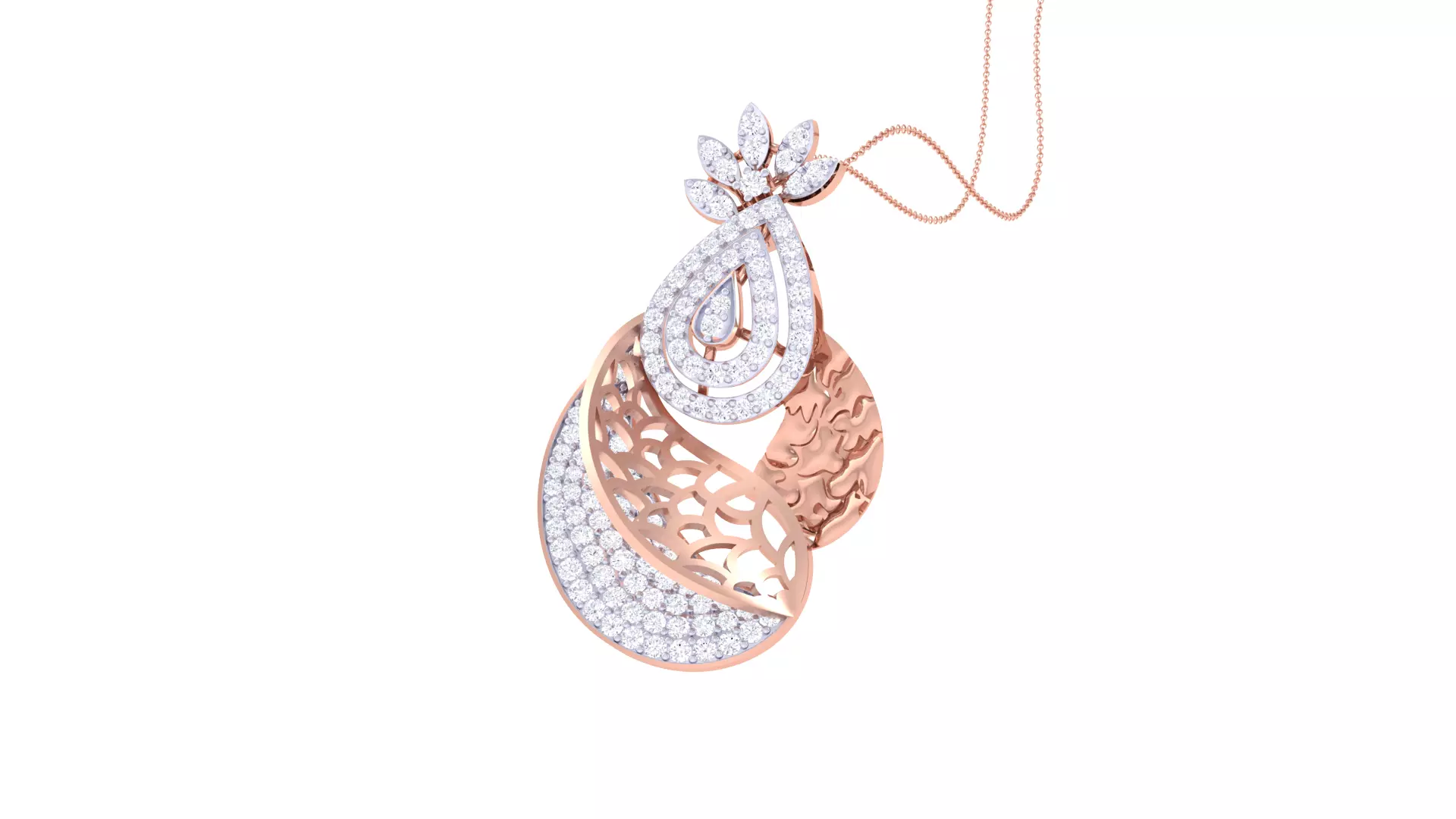 Women Pendant 3dm STL OBJ FBX Renders Details 3D print model_0