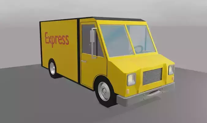 Delivery van 3D model
