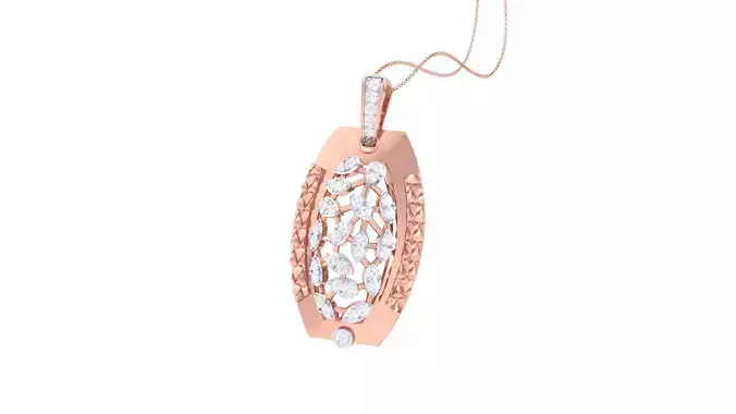 Women Pendant 3dm STL OBJ FBX Renders Details 3D print model