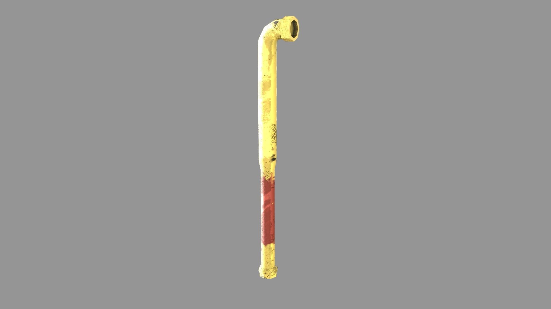 Low Poly Melee Weapons Pack  Low-poly 3D model_19