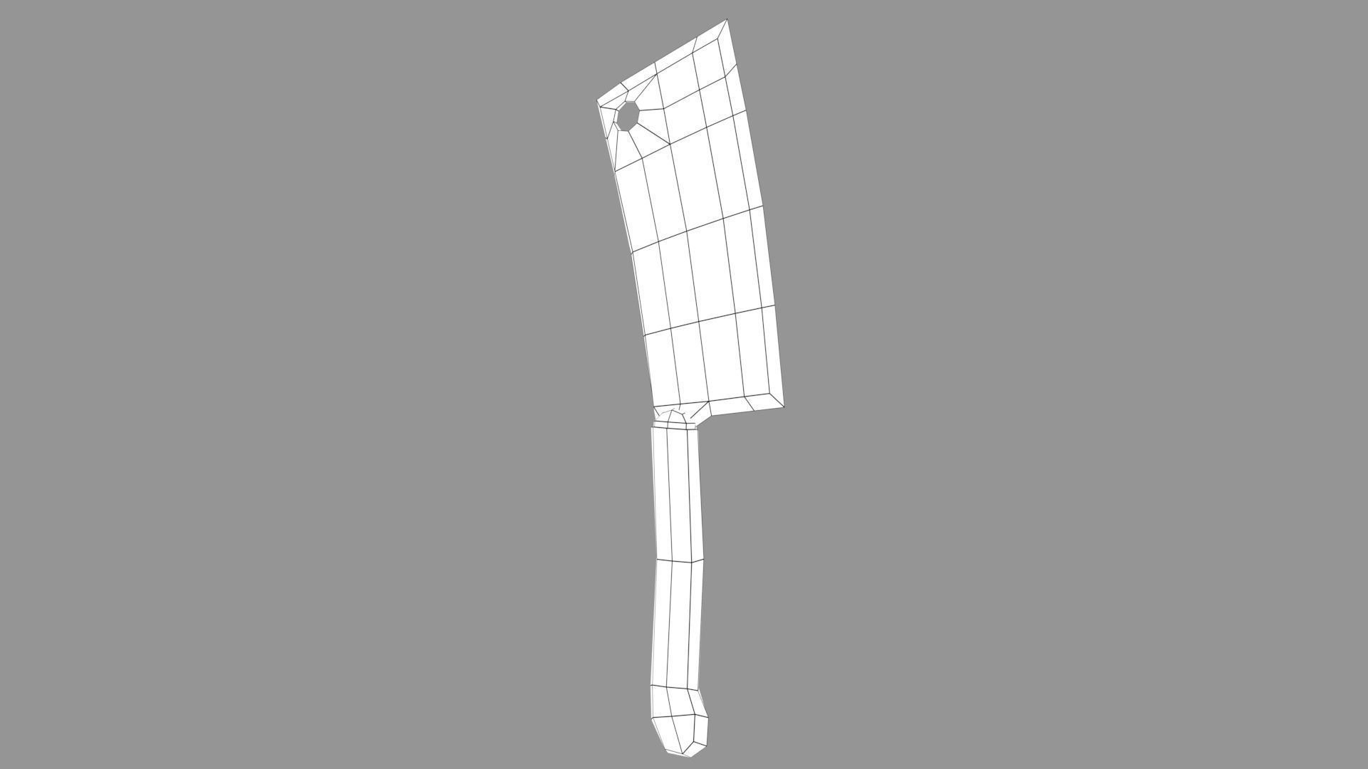 Low Poly Melee Weapons Pack  Low-poly 3D model_5