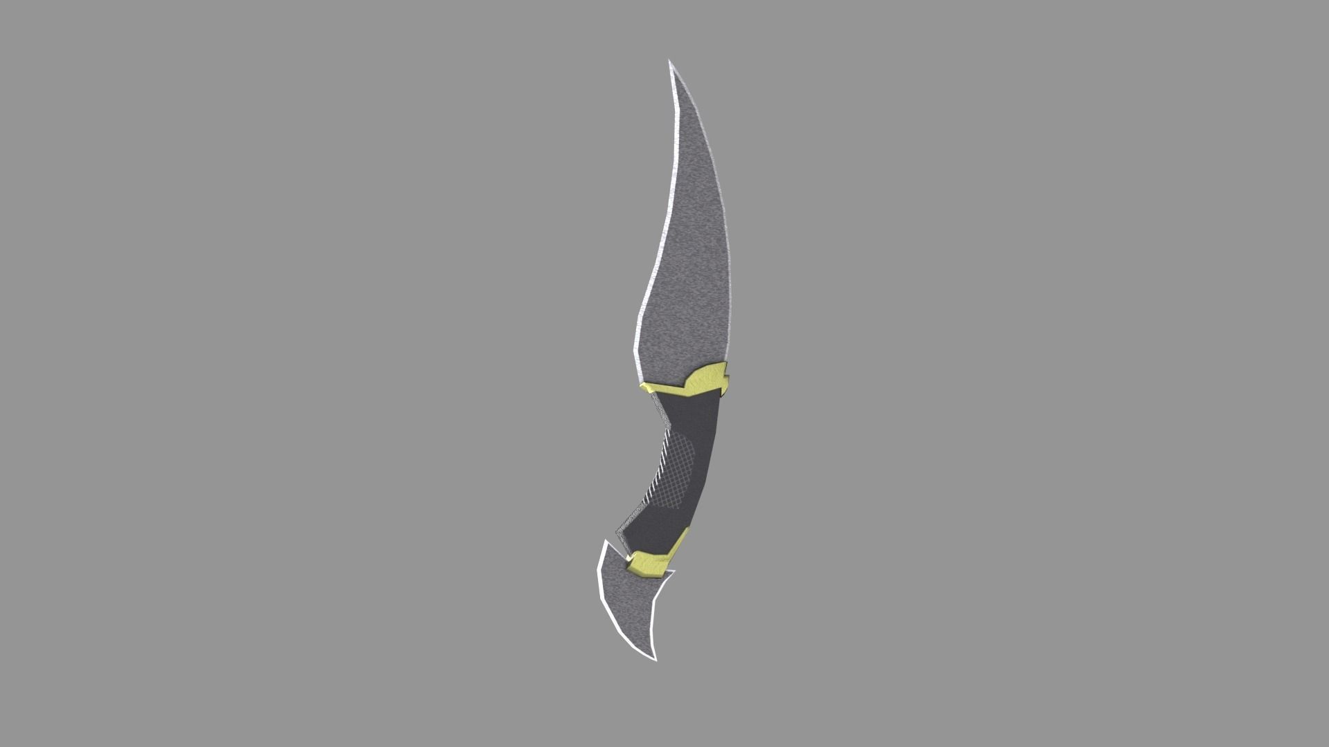 Low Poly Melee Weapons Pack  Low-poly 3D model_10