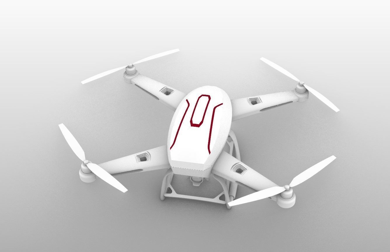 JM-1 Drone 3D model_2