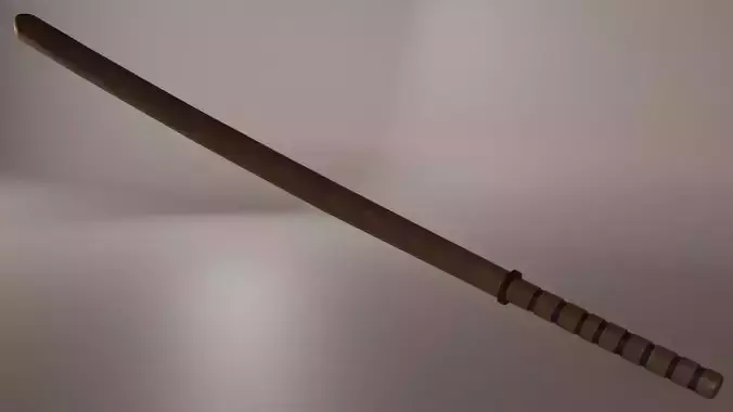 Bokken wand 3D model