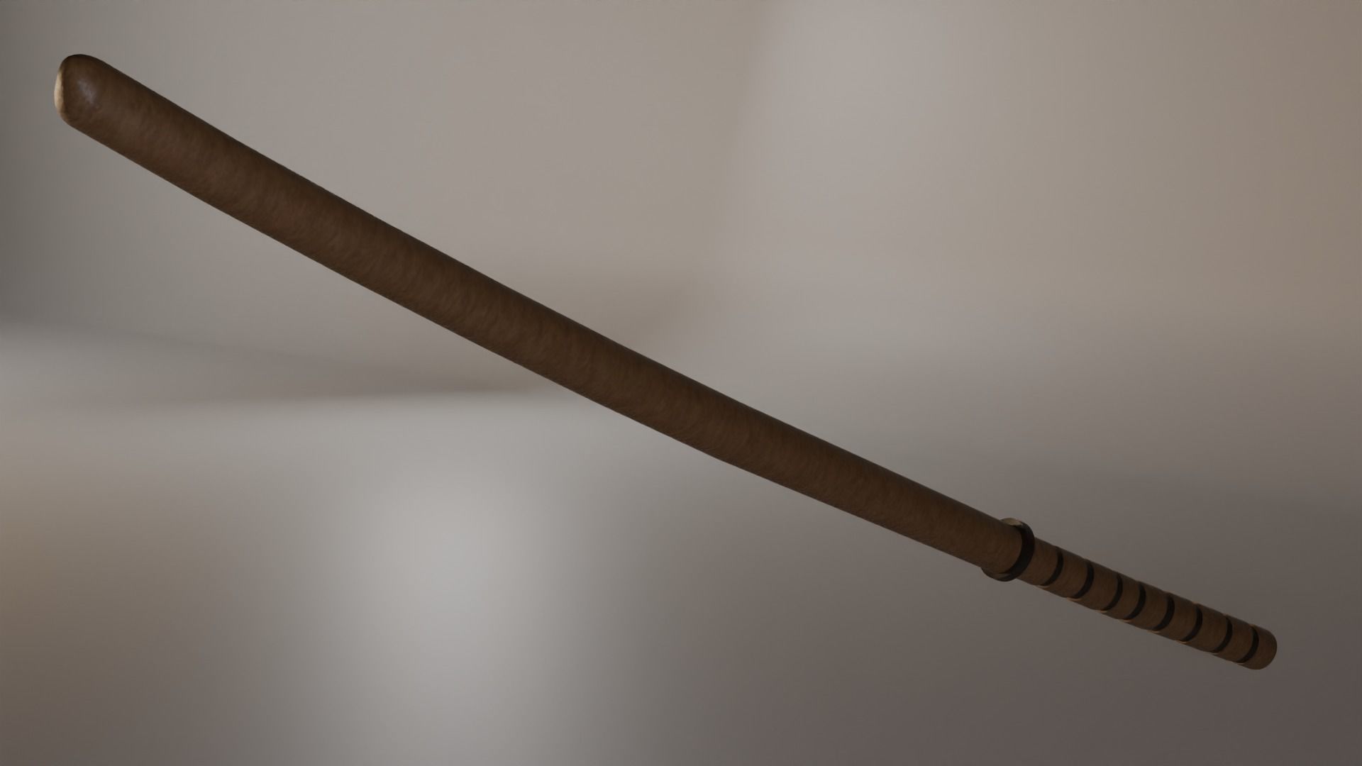 Bokken wand 3D model_4