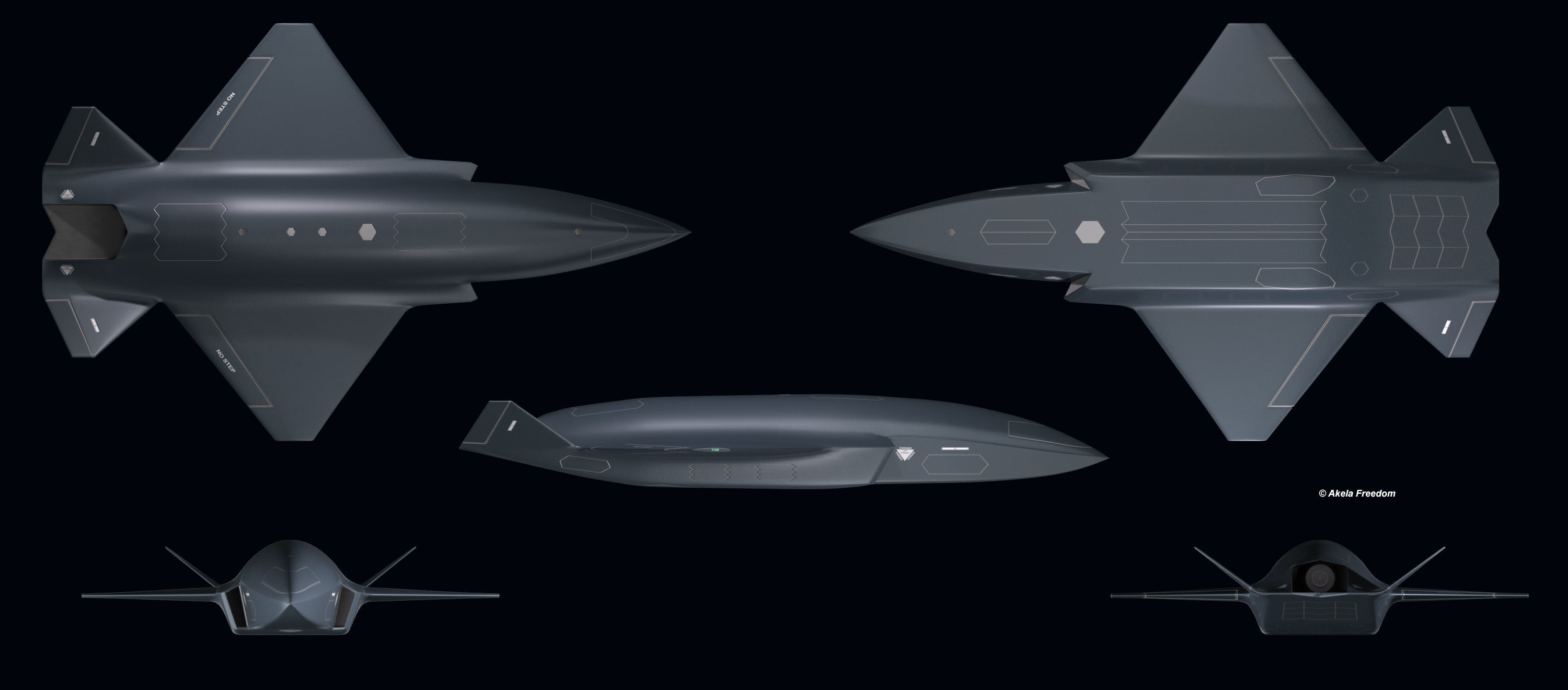 JENIAH UCAV 3D model_9