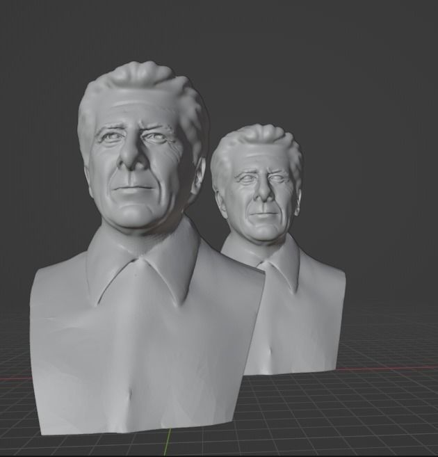 Dustin Hoffman 3D print model_1