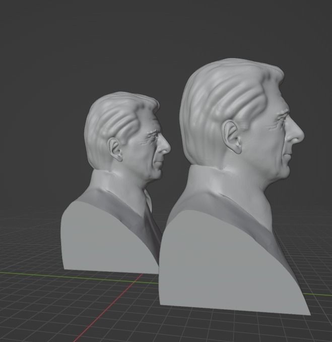 Dustin Hoffman 3D print model_8