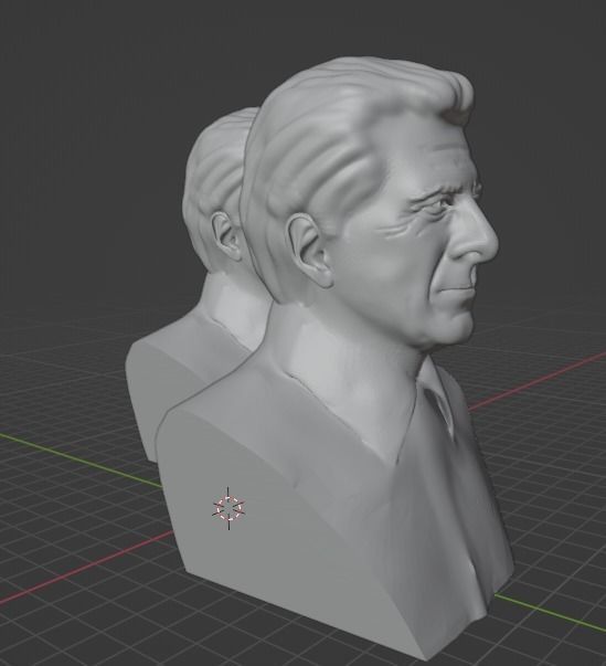 Dustin Hoffman 3D print model_7