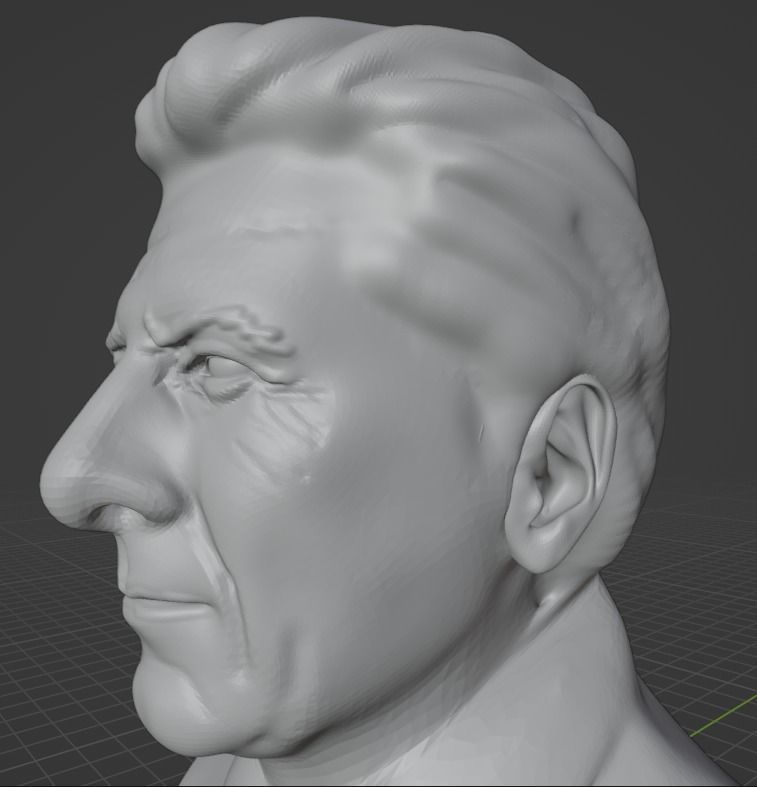 Dustin Hoffman 3D print model_21