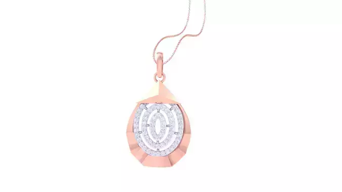 Women Pendant 3dm STL OBJ FBX Renders Details