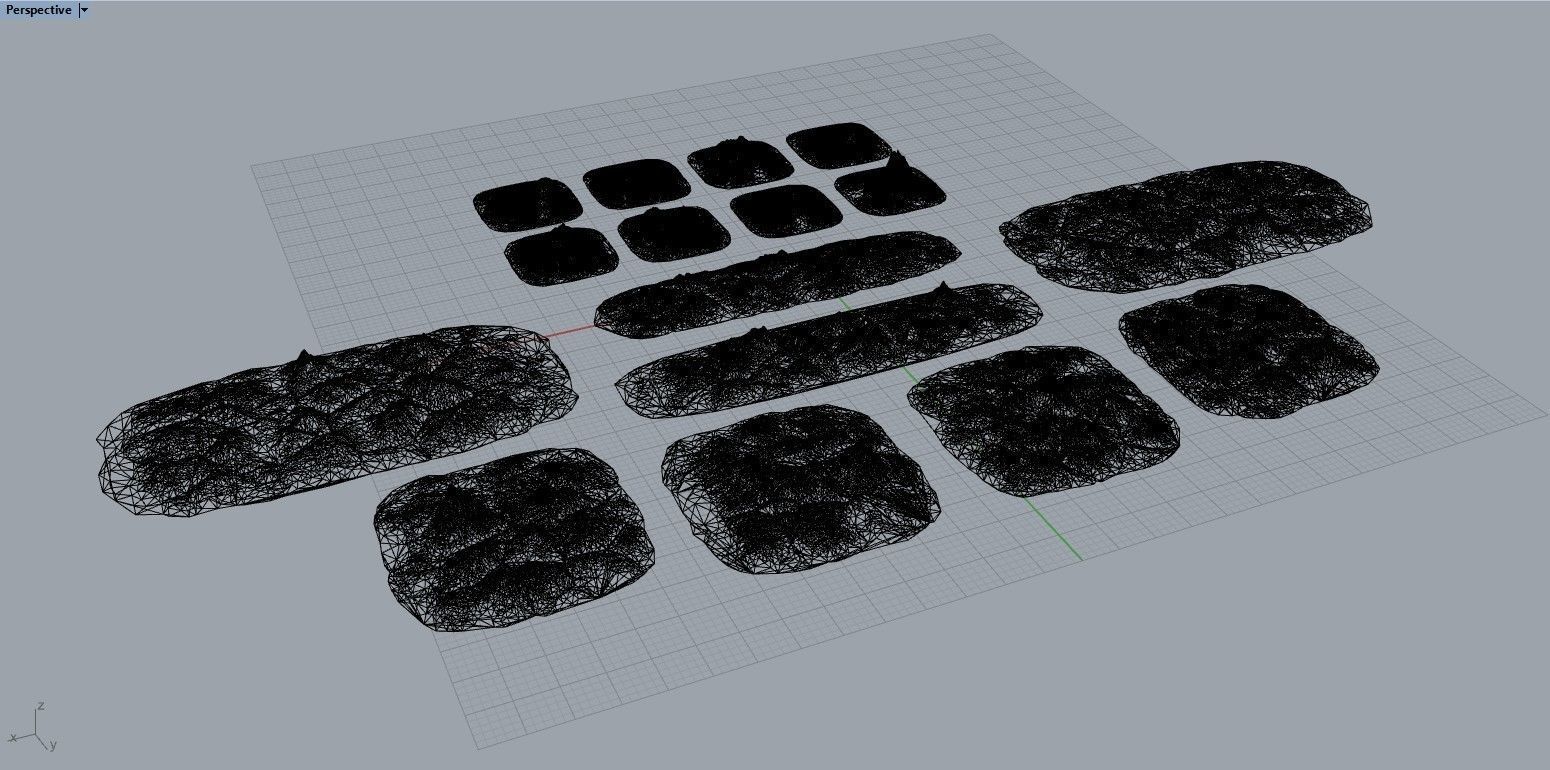 Cracked Hard Landscapes 3D print model_7