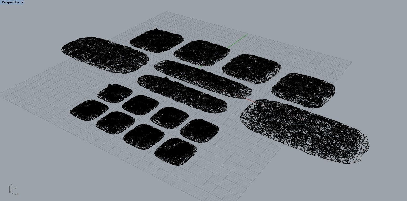 Cracked Hard Landscapes 3D print model_2
