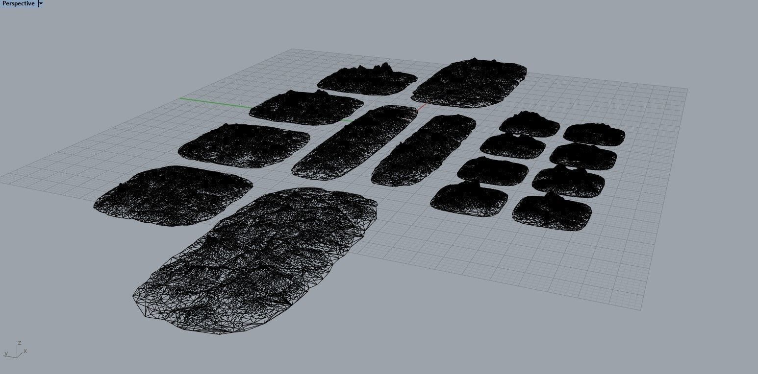 Cracked Hard Landscapes 3D print model_15