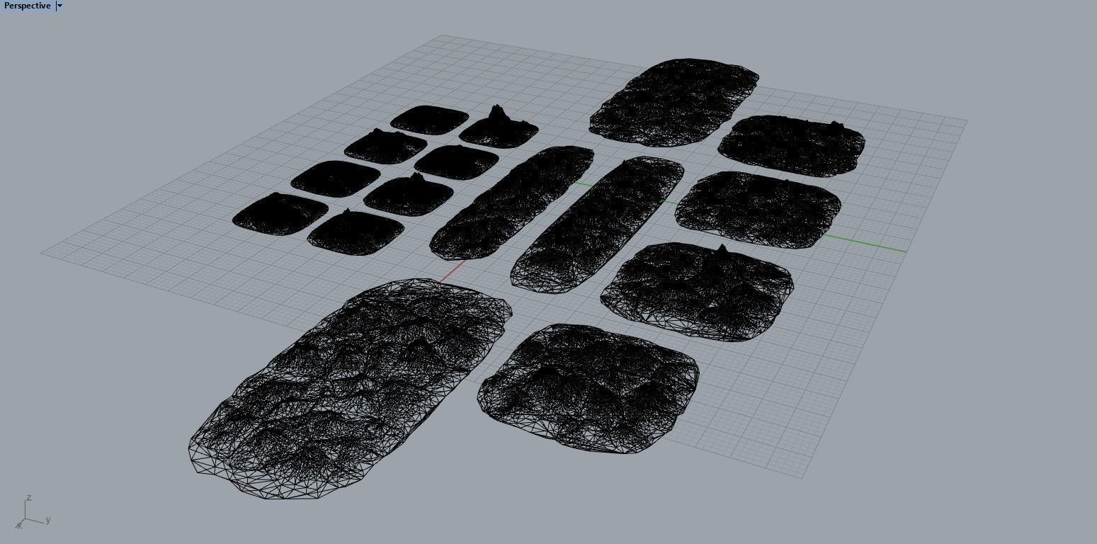 Cracked Hard Landscapes 3D print model_6