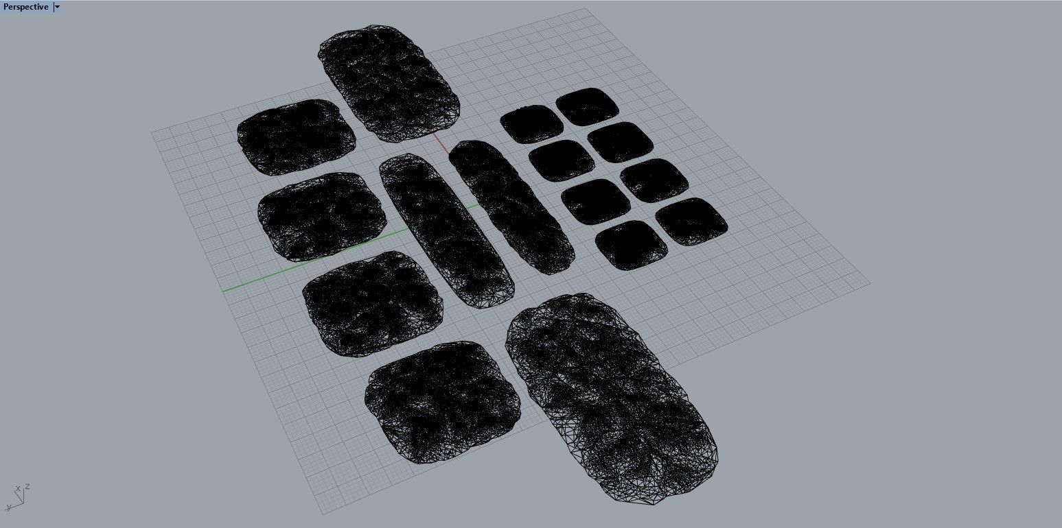 Cracked Hard Landscapes 3D print model_11