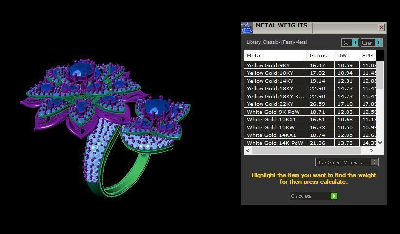 Rose Rings 3D print model_9