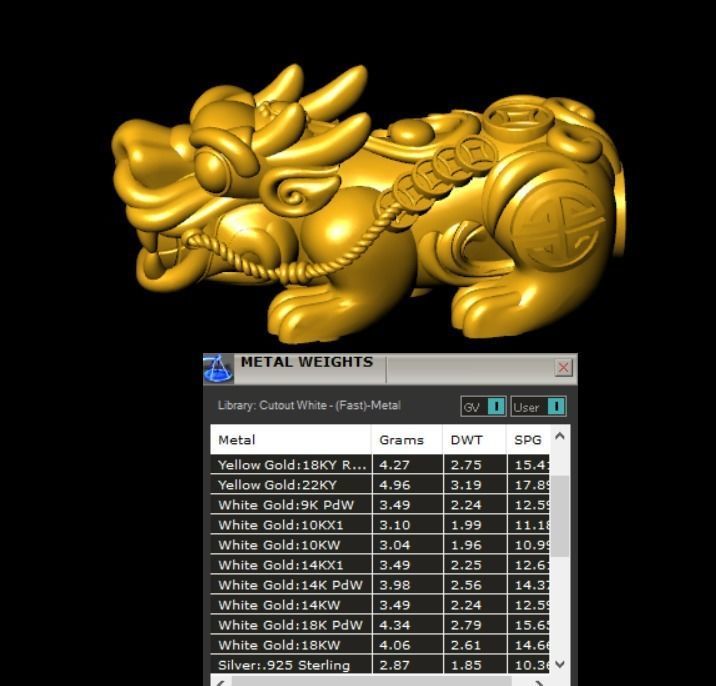 Pixiu Face Bracelet-Unicorn bracelet T01 3D print model_12