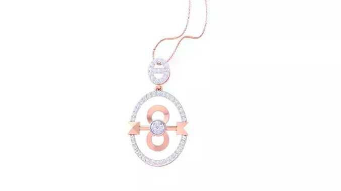 Women Pendant 3dm STL OBJ FBX Renders Details