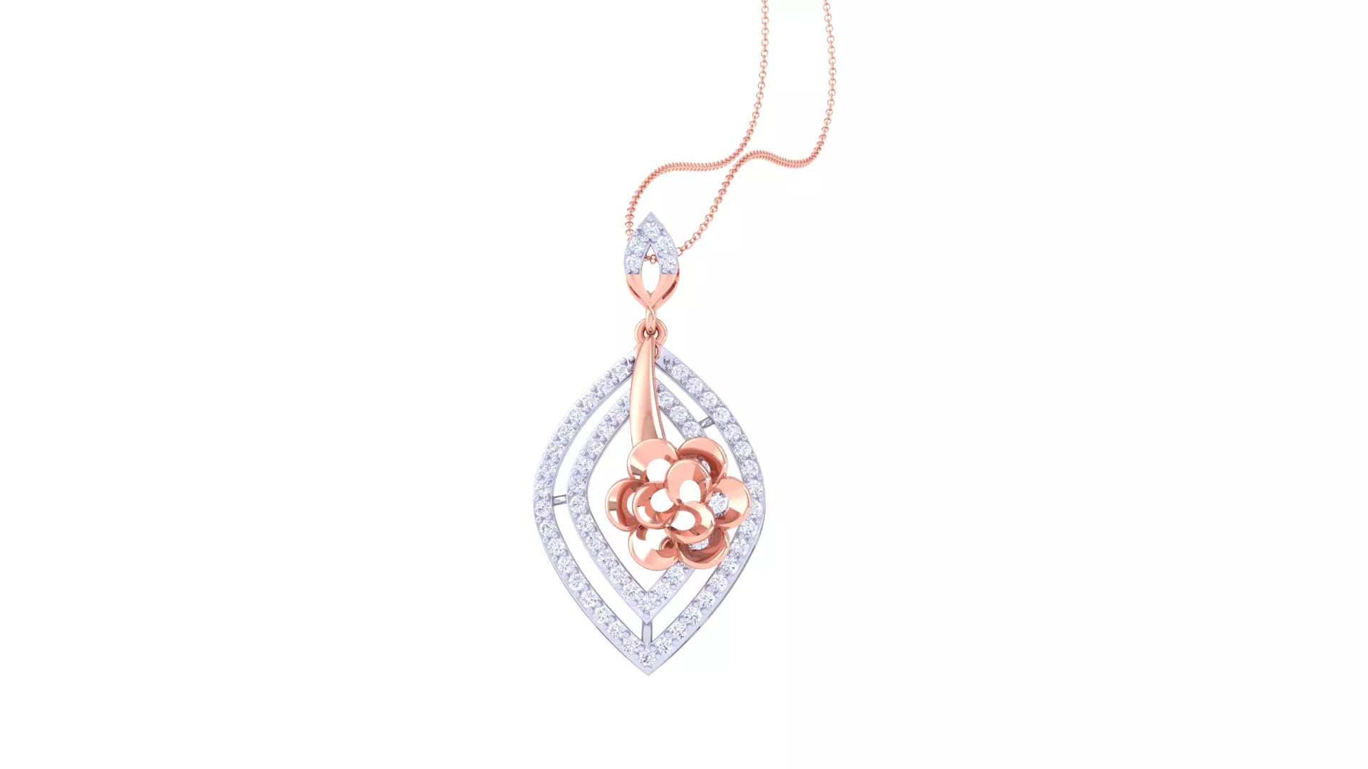 Women Pendant 3dm STL OBJ FBX Renders Details 3D print model_0