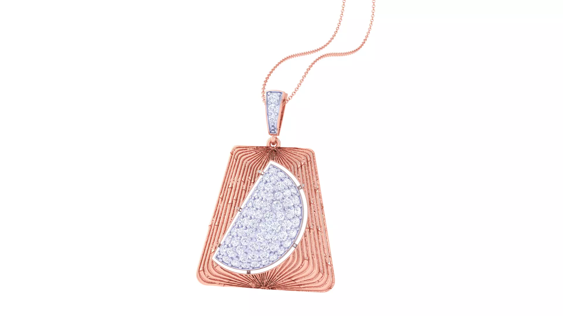 Women Pendant 3dm STL OBJ FBX Renders Details 3D print model_0
