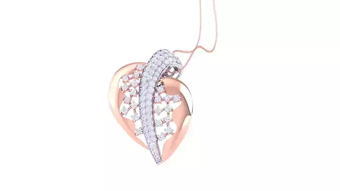 Women Pendant 3dm STL OBJ FBX Renders Details 3D print model