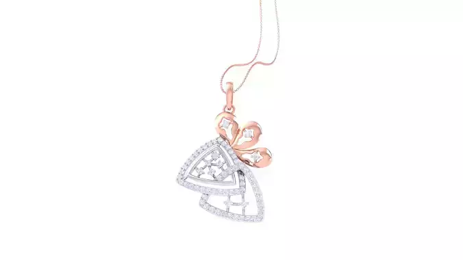 Women Pendant 3dm STL OBJ FBX Renders Details 3D print model