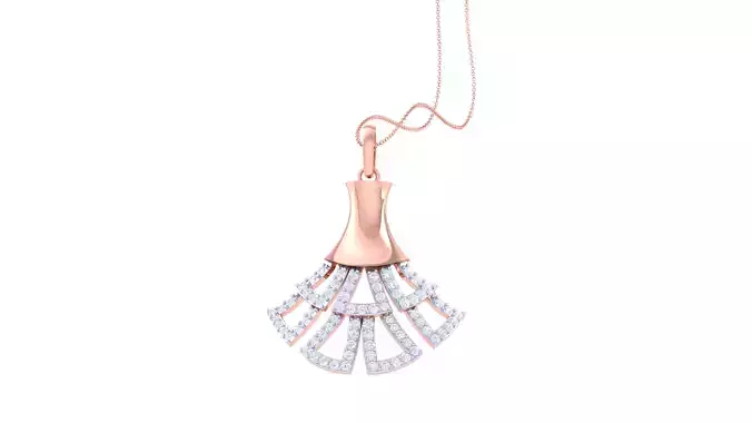 Women Pendant 3dm STL OBJ FBX Renders Details