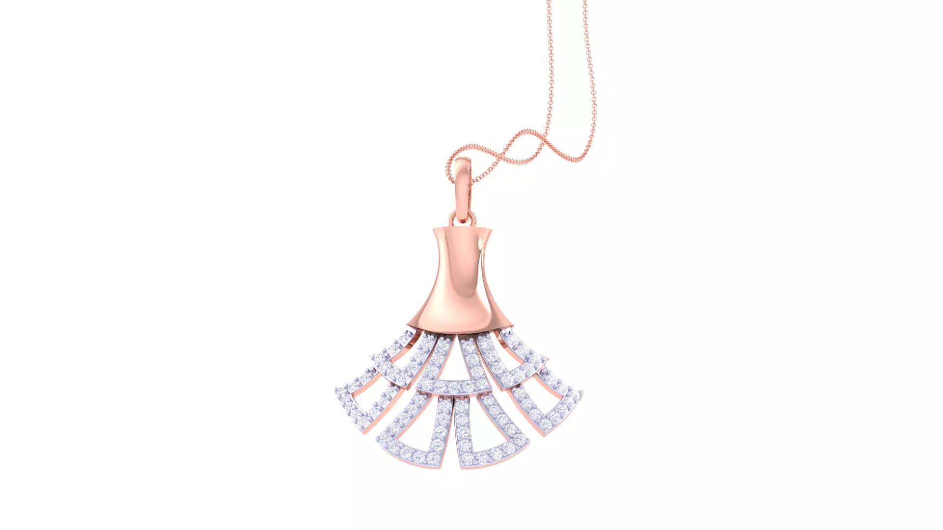 Women Pendant 3dm STL OBJ FBX Renders Details 3D print model_0