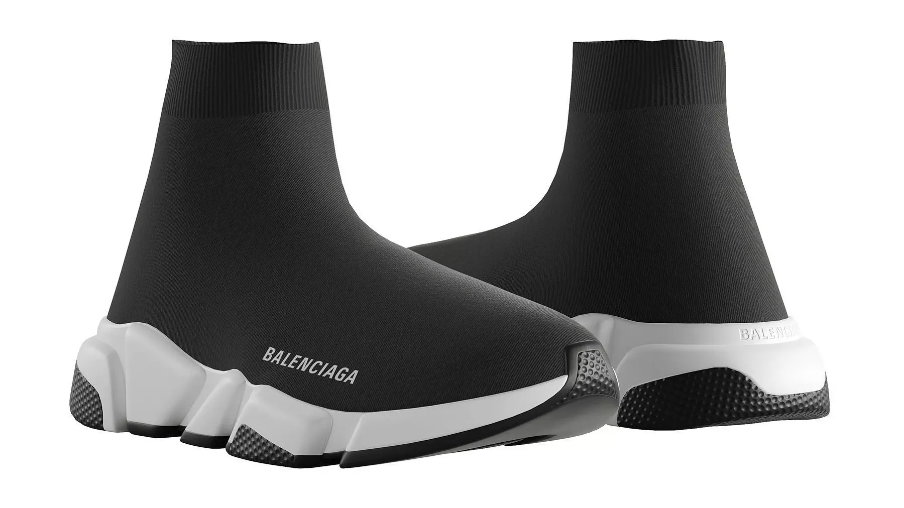 Balenciaga Speed LT sneakers Low-poly 3D model