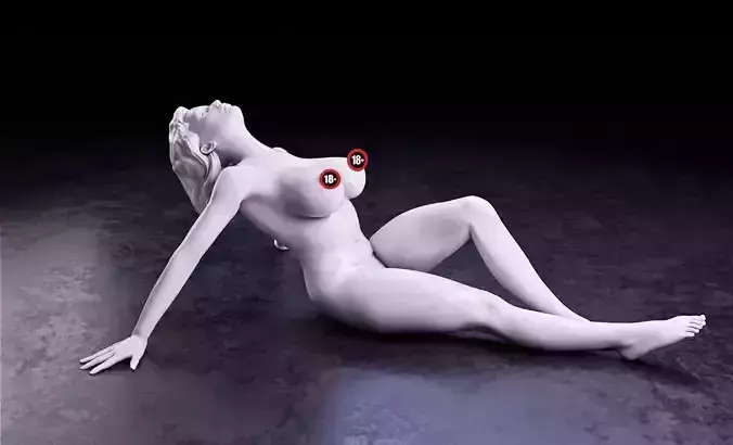 Sexy girl 52 3D print model