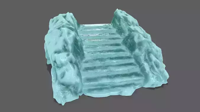 Stairs ice