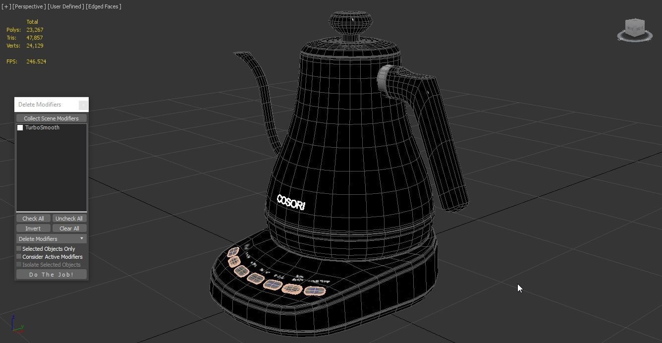 COSORI Electric Gooseneck Kettle 3D model_3