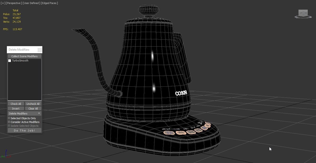 COSORI Electric Gooseneck Kettle 3D model_4