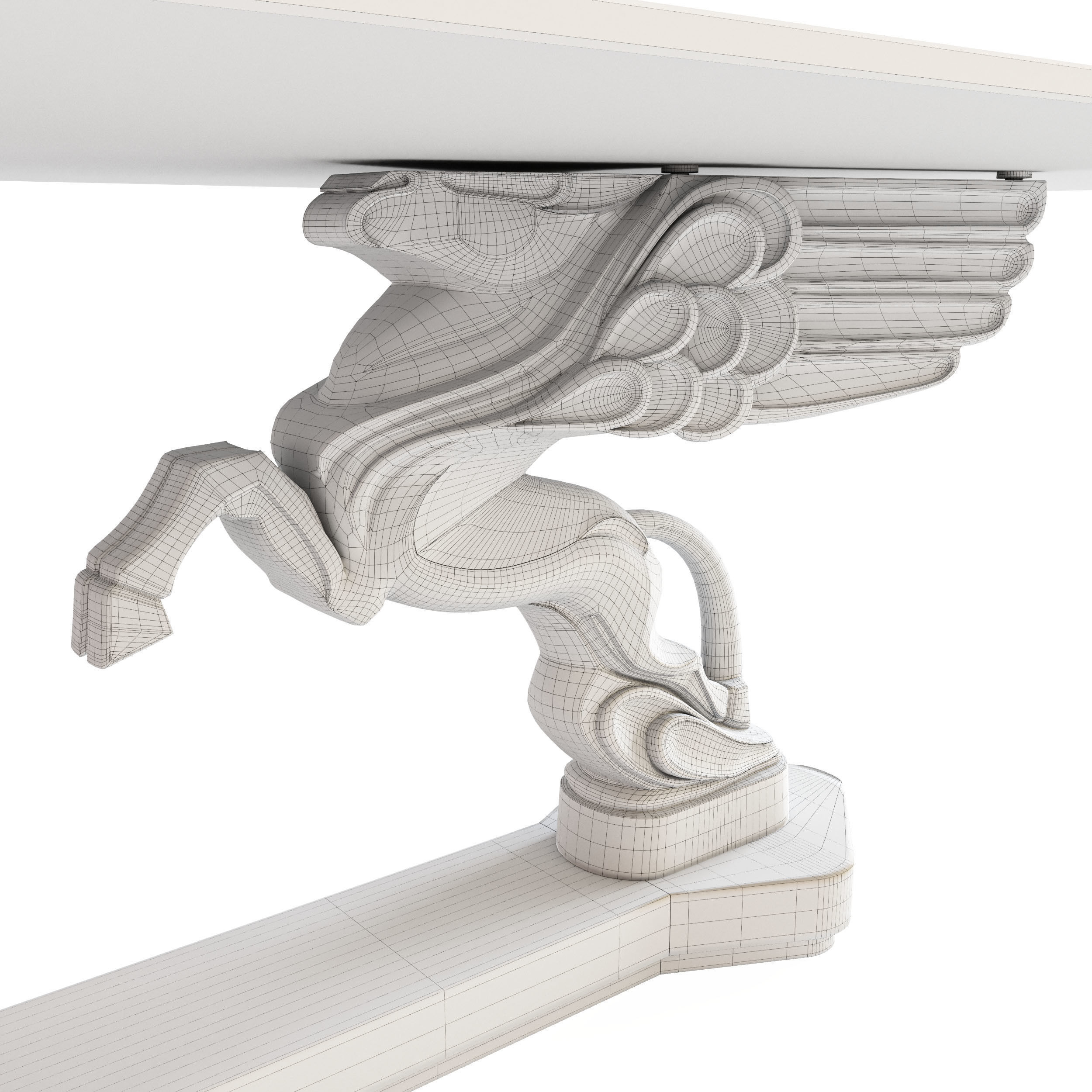 Dining table MYTHOS by Etro 3D model_5