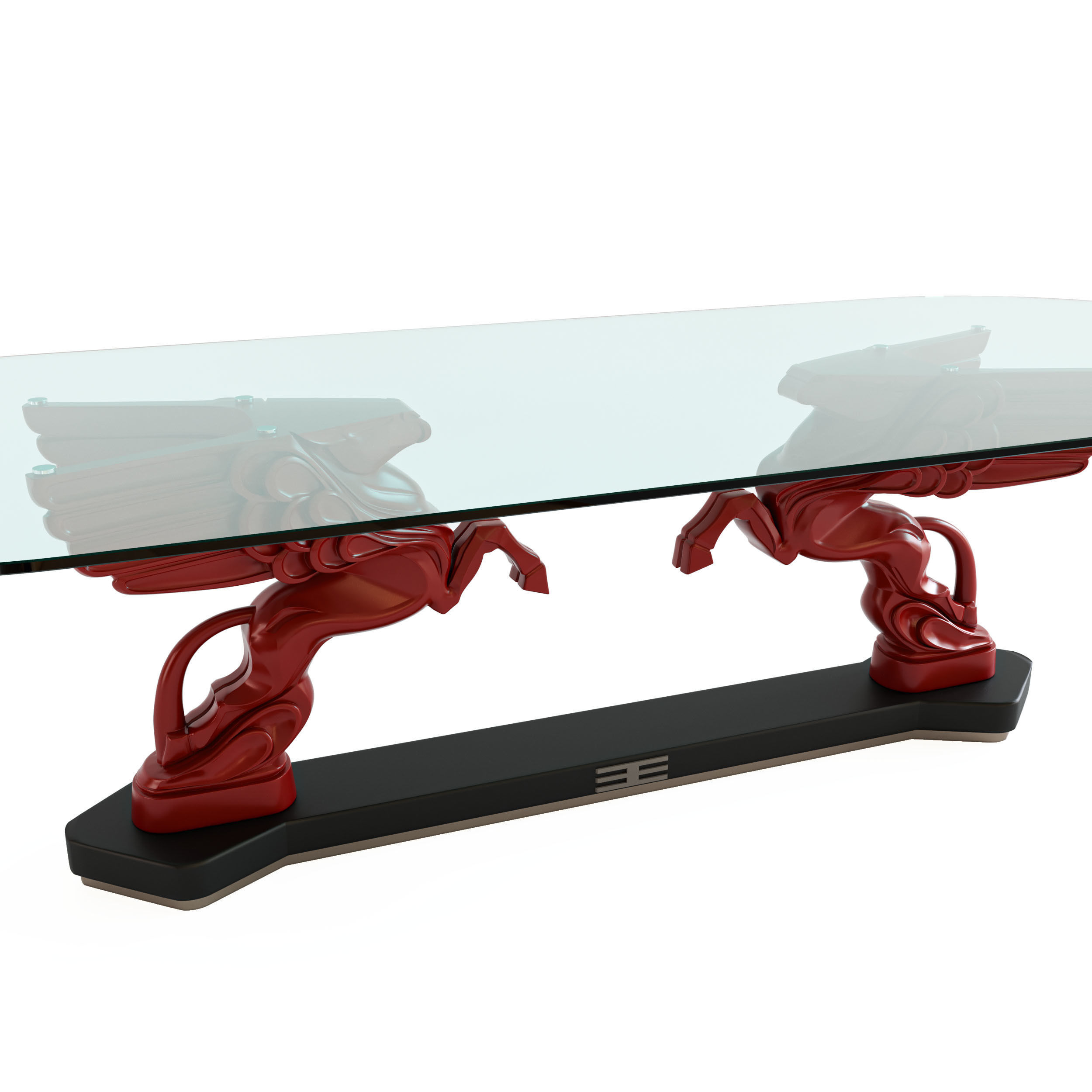 Dining table MYTHOS by Etro 3D model_3